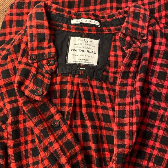 Great Outdoors x On The Road buffalo flannel - Picture 1 of 1